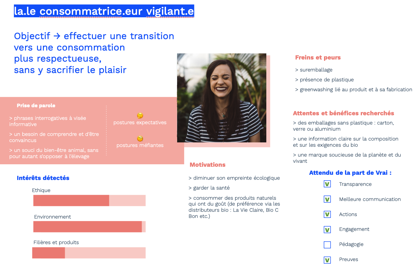 Persona - analyse de cible